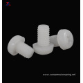 M8 M10 white nylon plastic machine screw